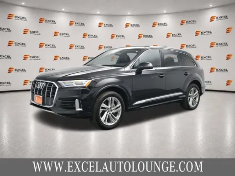 Black 2021 Audi Q7 55 Premium Plus for sale in Hightstown, NJ