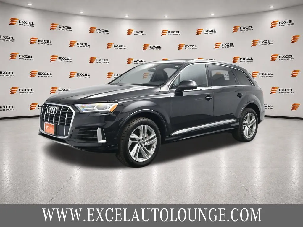 Black 2021 Audi Q7 55 Premium Plus for sale in Hightstown, NJ