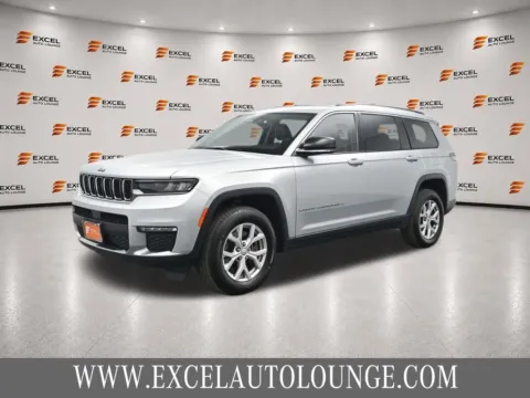 Silver 2021 Jeep Grand Cherokee L Limited for sale in Hightstown, NJ