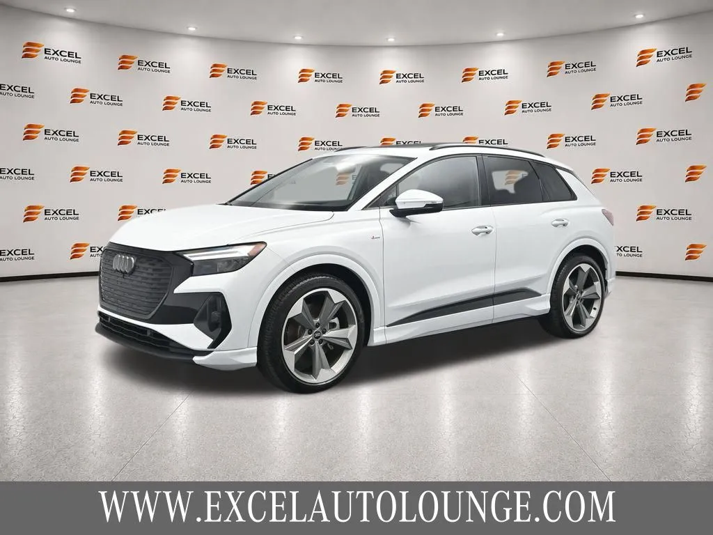 White 2025 Audi Q4 e-tron Premium Plus for sale in Hightstown, NJ