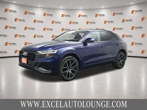 Blue 2020 Audi Q8 55 Premium Plus for sale in Hightstown, NJ