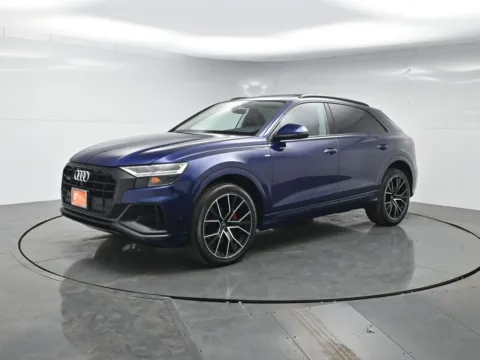 Blue 2020 Audi Q8 55 Premium Plus for sale in Hightstown, NJ