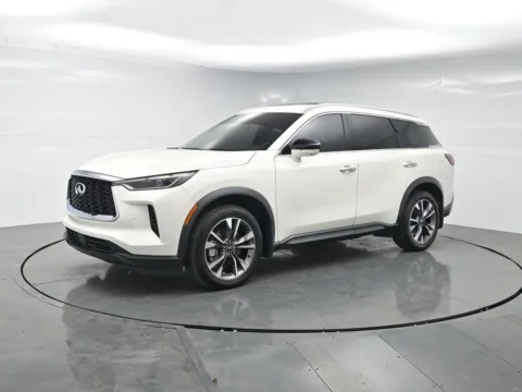 White 2023 INFINITI QX60 LUXE for sale in Hightstown, NJ