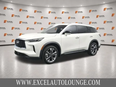 White 2023 INFINITI QX60 LUXE for sale in Hightstown, NJ