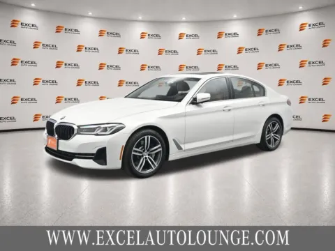 White 2023 BMW 5 Series 530i xDrive for sale in Hightstown, NJ