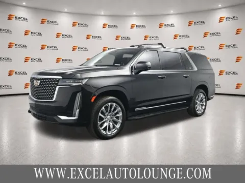 Black 2021 Cadillac Escalade ESV Premium for sale in Hightstown, NJ