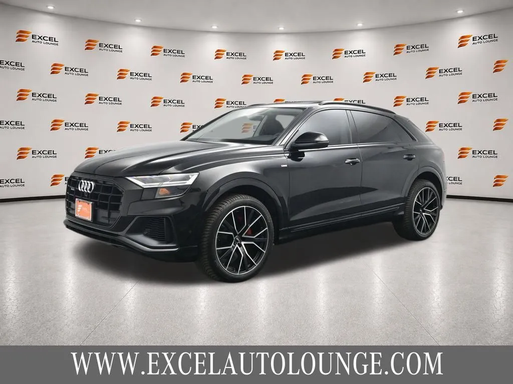 Black 2020 Audi Q8 55 Premium Plus for sale in Hightstown, NJ
