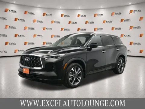 Black 2023 INFINITI QX60 LUXE for sale in Hightstown, NJ