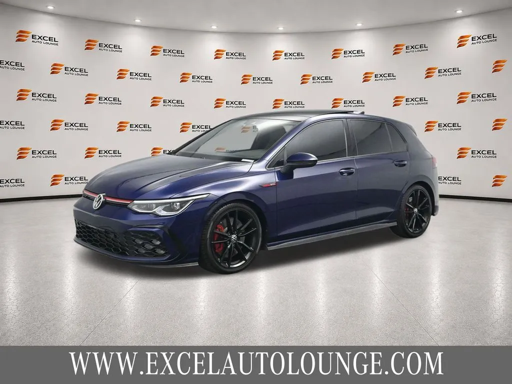 Blue 2022 Volkswagen Golf GTI 2.0T SE for sale in Hightstown, NJ