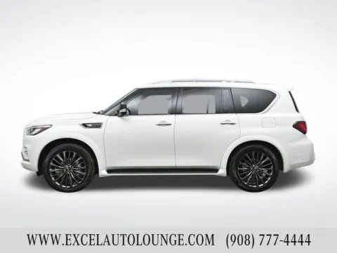 Another view of 2021 INFINITI QX80 Premium Select for sale in Hightstown, NJ at Excel Auto Lounge