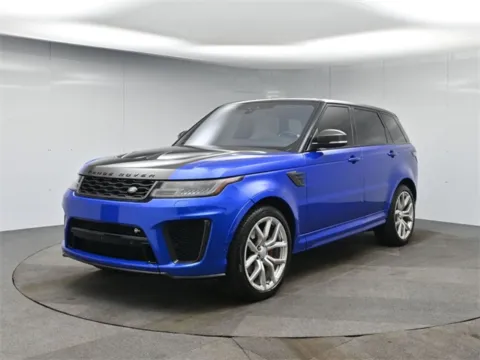 Blue 2019 Land Rover Range Rover Sport SVR for sale in Hightstown, NJ
