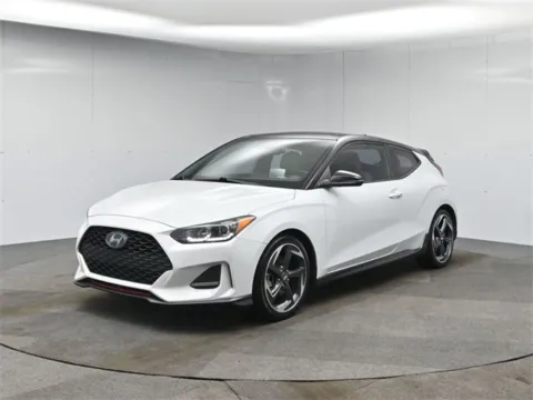 White 2019 Hyundai Veloster Turbo Ultimate for sale in Hightstown, NJ