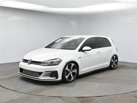 White 2019 Volkswagen Golf GTI 2.0T S for sale in Hightstown, NJ
