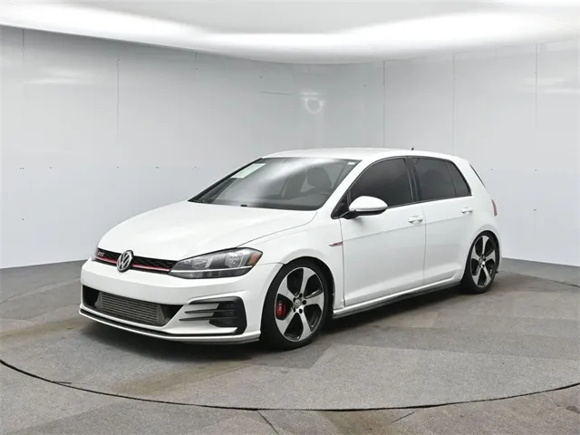White 2019 Volkswagen Golf GTI 2.0T S for sale in Hightstown, NJ