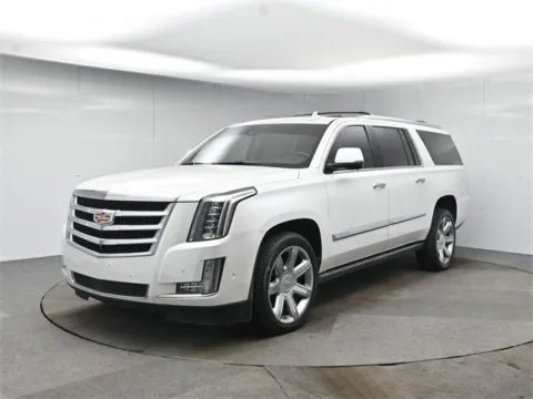 White 2017 Cadillac Escalade ESV Premium for sale in Hightstown, NJ