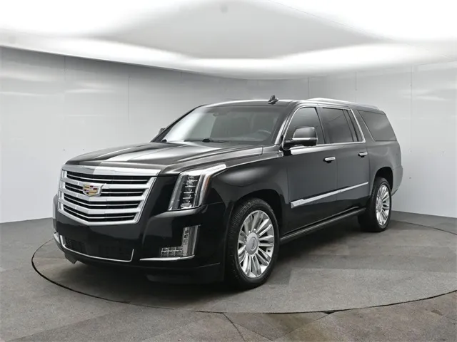 Black 2016 Cadillac Escalade ESV Platinum Edition for sale in Hightstown, NJ
