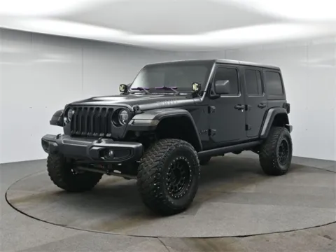 Black 2020 Jeep Wrangler Unlimited Willys for sale in Hightstown, NJ
