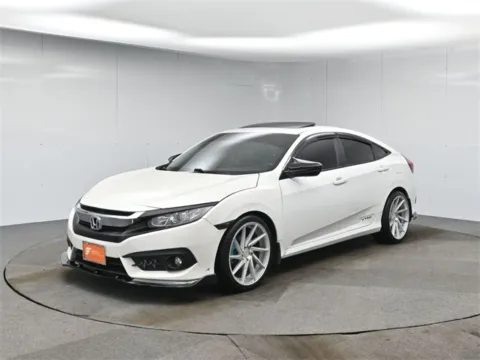 White 2017 Honda Civic EX for sale in Hightstown, NJ