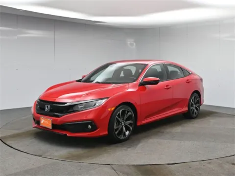 Red 2021 Honda Civic Sport for sale in Hightstown, NJ