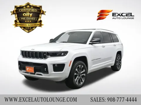 White 2021 Jeep Grand Cherokee L Overland for sale in Hightstown, NJ