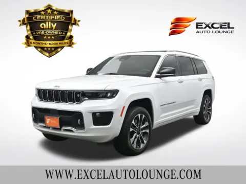 White 2021 Jeep Grand Cherokee L Overland for sale in Hightstown, NJ