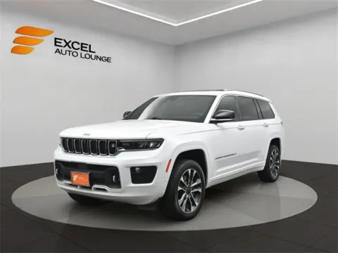 White 2021 Jeep Grand Cherokee L Overland for sale in Hightstown, NJ