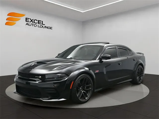 Black 2022 Dodge Charger R/T Scat Pack Widebody for sale in Hightstown, NJ