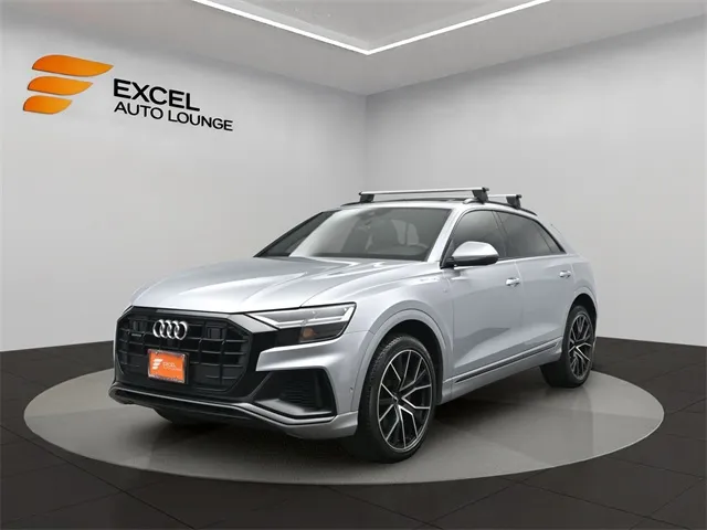 Silver 2019 Audi Q8 3.0T Premium Plus for sale in Hightstown, NJ