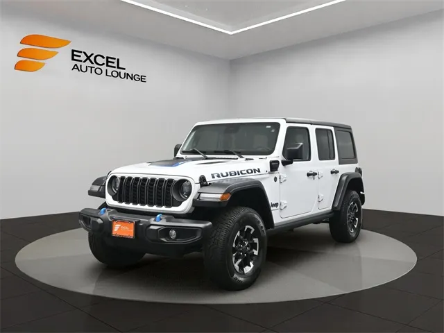 White 2024 Jeep Wrangler Rubicon 4xe for sale in Hightstown, NJ