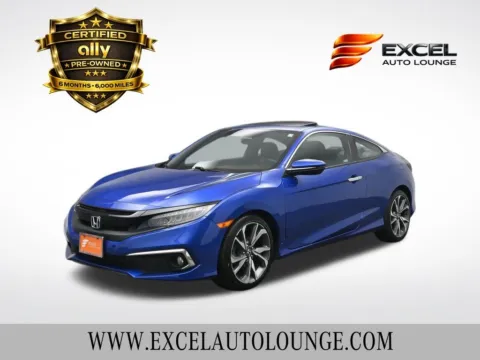 Blue 2019 Honda Civic Touring for sale in Hightstown, NJ
