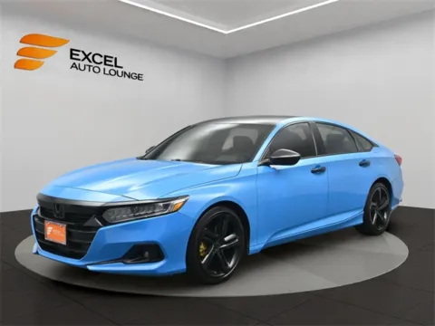 Blue 2021 Honda Accord Sport for sale in Hightstown, NJ