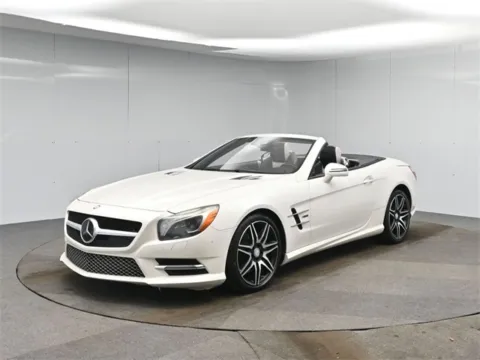 White 2015 Mercedes-Benz SL-Class SL 550 for sale in Hightstown, NJ