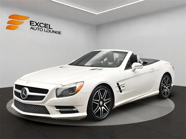 White 2015 Mercedes-Benz SL-Class SL 550 for sale in Hightstown, NJ