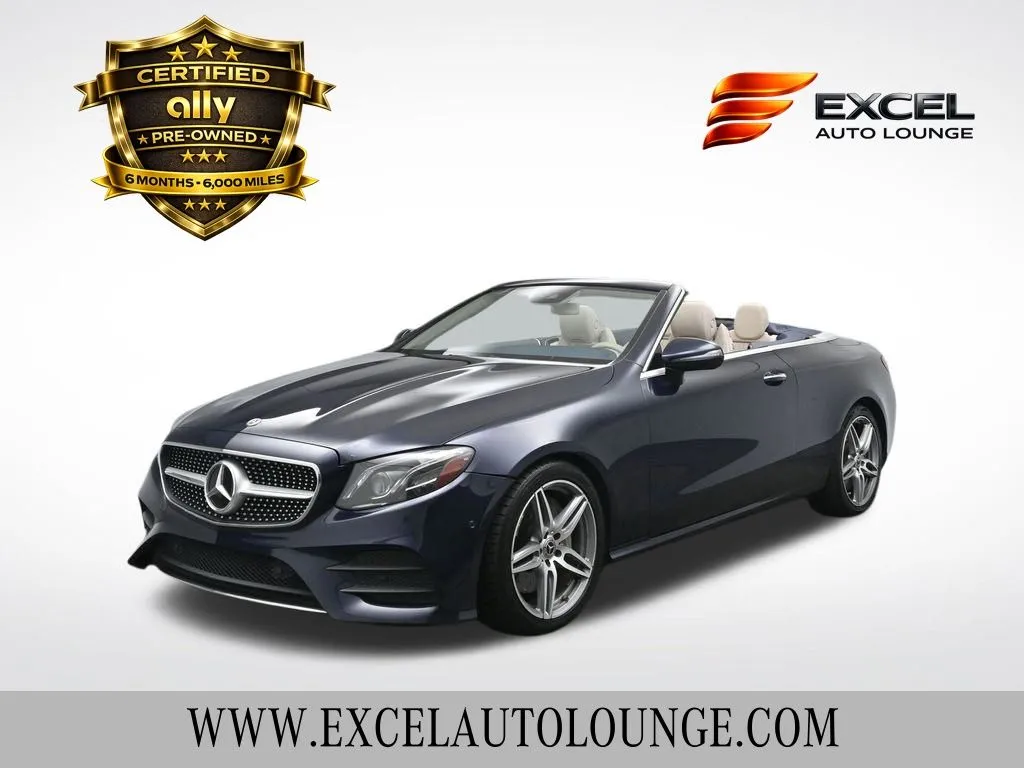 Blue 2018 Mercedes-Benz E-Class E 400 for sale in Hightstown, NJ