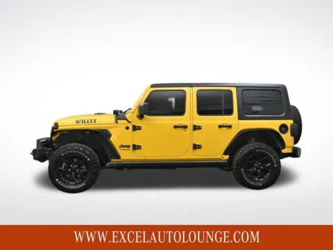 Another view of 2021 Jeep Wrangler Unlimited Willys for sale in Hightstown, NJ at Excel Auto Lounge