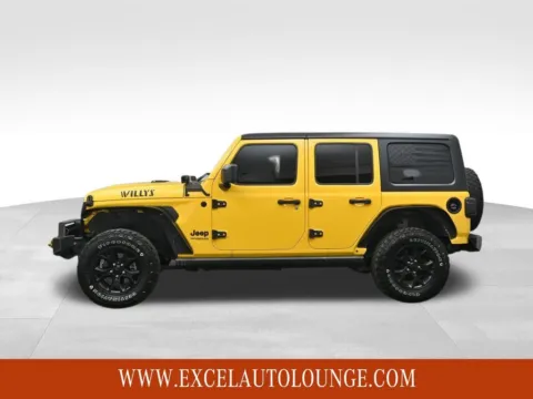 Another view of 2021 Jeep Wrangler Unlimited Willys for sale in Hightstown, NJ at Excel Auto Lounge