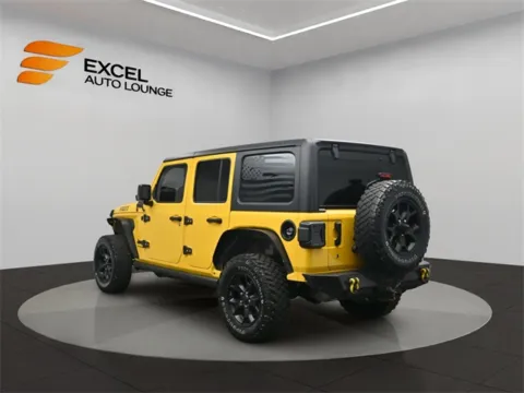 Another view of 2021 Jeep Wrangler Unlimited Willys for sale in Hightstown, NJ at Excel Auto Lounge