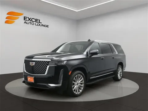 Black 2022 Cadillac Escalade ESV Premium for sale in Hightstown, NJ
