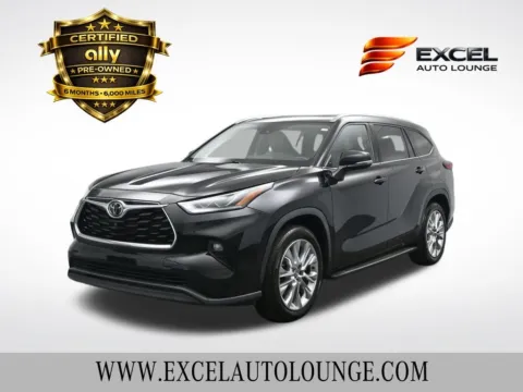 Black 2022 Toyota Highlander Limited for sale in Hightstown, NJ