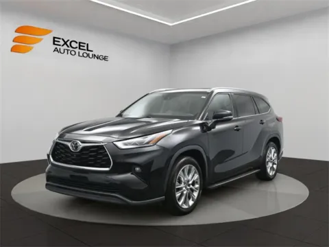 Black 2022 Toyota Highlander Limited for sale in Hightstown, NJ