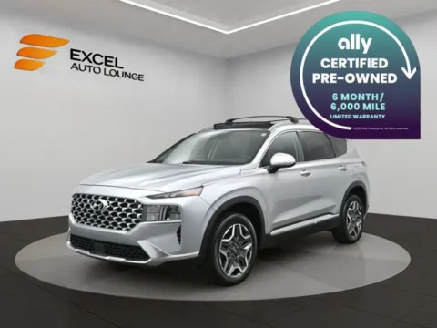 Silver 2022 Hyundai Santa Fe Hybrid SEL Premium for sale in Hightstown, NJ