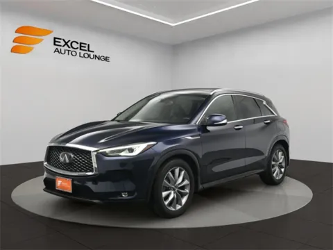 Blue 2021 INFINITI QX50 LUXE for sale in Hightstown, NJ