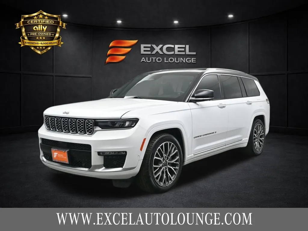 White 2022 Jeep Grand Cherokee L Summit for sale in Hightstown, NJ