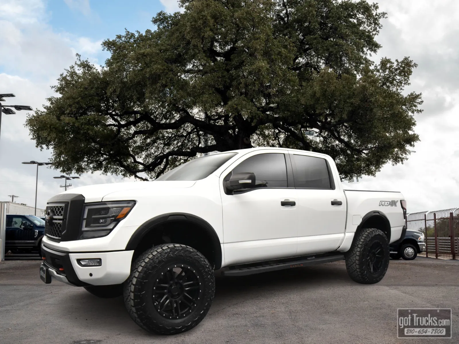 White 2023 Nissan Titan PRO-4X for sale in San Antonio, TX