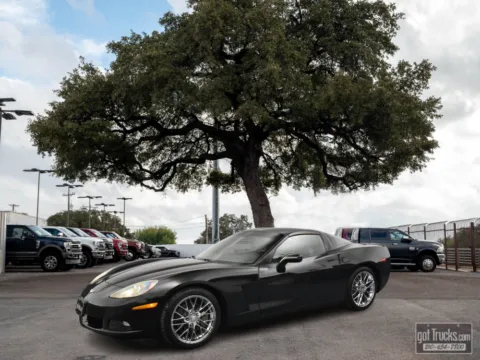 Black 2010 Chevrolet Corvette w/1LT for sale in San Antonio, TX