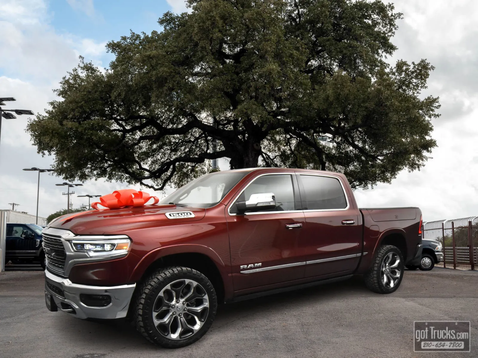 Red 2019 Ram 1500 Limited for sale in San Antonio, TX
