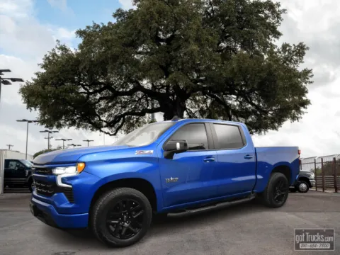 Blue 2023 Chevrolet Silverado 1500 RST for sale in San Antonio, TX