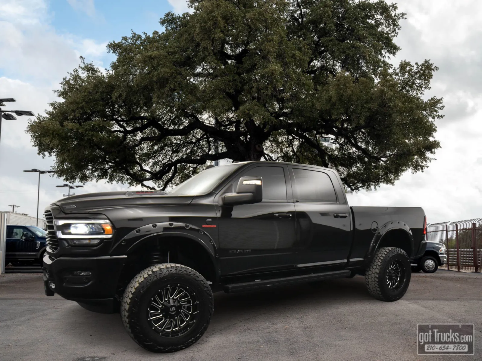 Black 2023 Ram 2500 Laramie for sale in San Antonio, TX
