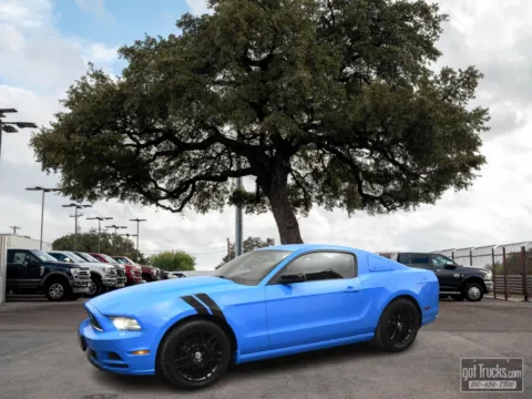 Blue 2014 Ford Mustang V6 for sale in San Antonio, TX