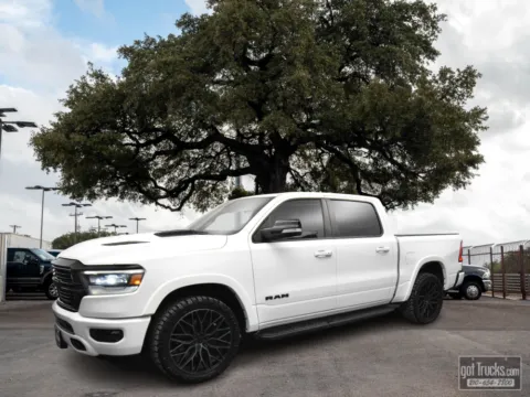 White 2021 Ram 1500 Laramie for sale in San Antonio, TX